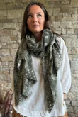 Lucky Bandana Scarf Khaki 